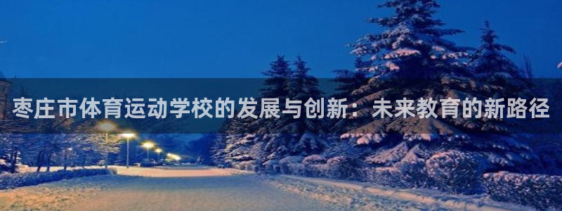 JJB竞技宝官方正版app集团官网网址:枣庄市体育运动学校的